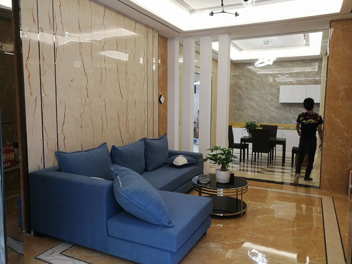 【實景案例】陶瓷一線香蕉成人APP在线下载91香蕉视频在线下载陶瓷磚重慶墊江200方專賣店鑒賞